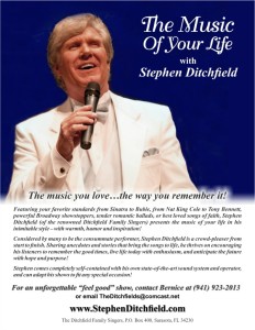 Stephen Ditchfield Promotional Flier sample pic